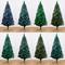6ft. Fiber Optic Multicolor LED Lights Pine Artificial Christmas Tree